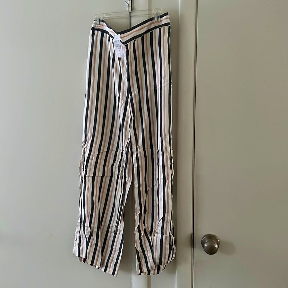 LOFT Striped Pants